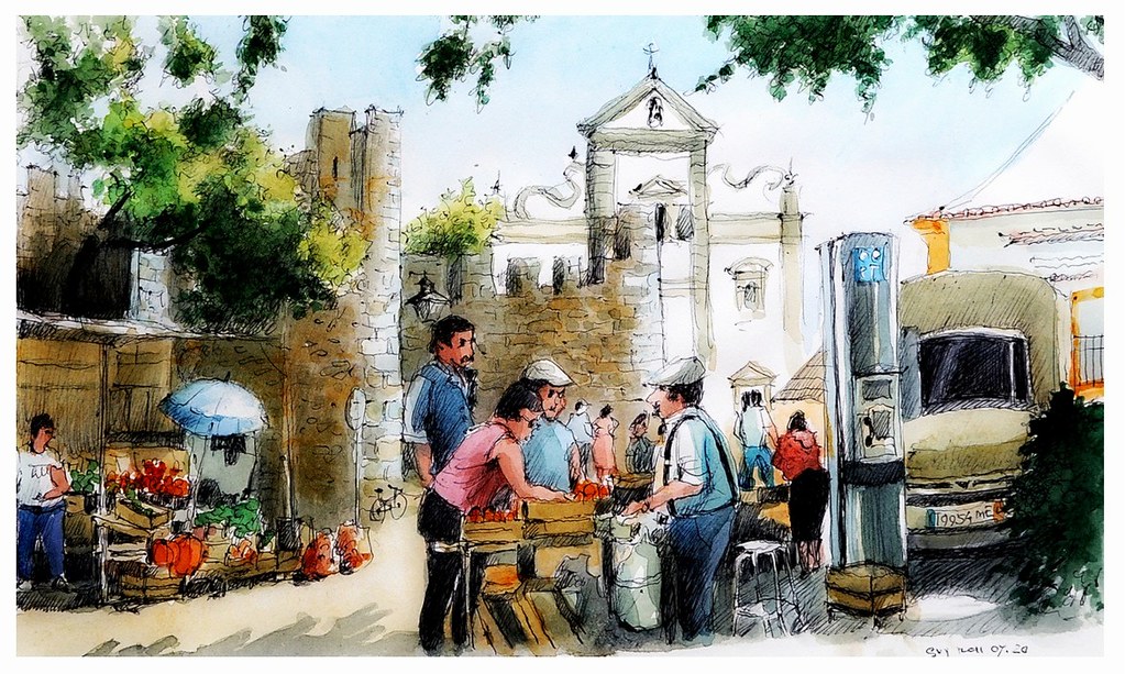 Sketch Tour in Alentejo 2022